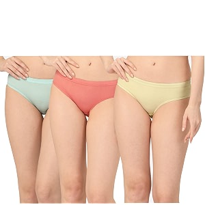 oomph cotton hipster panty for women set of 3