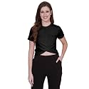 OOMPH! Women's Relaxed Fit Polyester Crop Tops mt593
