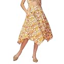 OOMPH Long Skirts for Women with Handkerchief