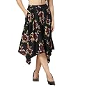 OOMPH Long Skirts for Women with Handkerchief