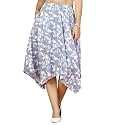 OOMPH Long Skirts for Women with Handkerchief