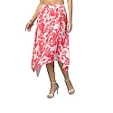 OOMPH Long Skirts for Women with Handkerchief