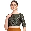 OOMPH Women39s Art Silk Floral Half Sleeve