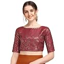 OOMPH Women39s Art Silk Floral Half Sleeve