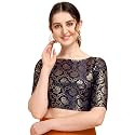 OOMPH Women39s Art Silk Floral Half Sleeve