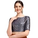 OOMPH Women39s Art Silk Floral Half Sleeve