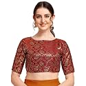 OOMPH Women39s Art Silk Floral Half Sleeve