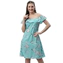 OOMPH Women39s Crepe A-Line Mini Dress