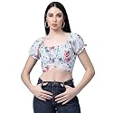 OOMPH Women39s Floral Relaxed Fit Top