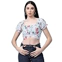 OOMPH Women39s Floral Relaxed Fit Top
