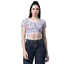 OOMPH Women39s Floral Relaxed Fit Top