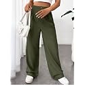 OOMPH Women39s High-Waisted Pant Wide Leg
