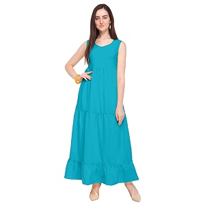OOMPH Womens Maxi Western Fusion Wear