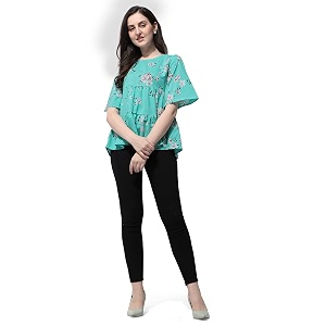 OOMPH Womens Polyester Regular Fit Shirt