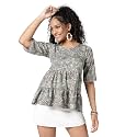 OOMPH Women39s Polyester Regular Fit Shirt