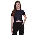 OOMPH! Women's Relaxed Fit Polyester Crop Tops mt593