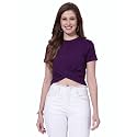 OOMPH! Women's Relaxed Fit Polyester Crop Tops mt593