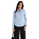 OOMPH Womens Cotton Solid Formal Shirt 