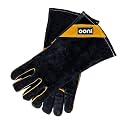 Ooni Grill Gloves - Heat and Fire Resistant, Protective Heat Proof Gloves Perfect for Outdoor Cooking, Grill, Fireplace, Barbecue or Pizza Oven