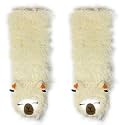 ooohyeah Women's Fuzzy Animal Warm Slipper Socks, Cute Funny Cozy Non-Slip House Socks for Women, Size 5-10