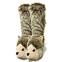 ooohyeah Women's Fuzzy Animal Warm Slipper Socks, Cute Funny Cozy Non-Slip House Socks for Women, Size 5-10