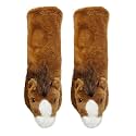 ooohyeah Women’s Fuzzy Animal Warm Slipper Socks, Cute Funny Cozy Non-Slip House Socks for Women, Size 5-10