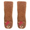 ooohyeah Womens Non Slip Fuzzy 3D Animal Slipper Socks, Funny Warm Cozy Fluffy Cute Indoor Slippers with Grippers