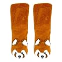 ooohyeah Women’s Fuzzy Animal Warm Slipper Socks, Cute Funny Cozy Non-Slip House Socks for Women, Size 5-10