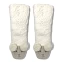 ooohyeah Womens Non Slip Fuzzy 3D Animal Slipper Socks, Funny Warm Cozy Fluffy Cute Indoor Slippers with Grippers