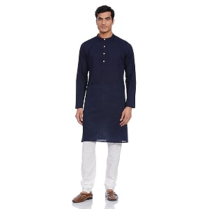 OORA Mens Cotton Kurta Pajama Set