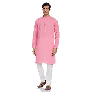 OORA Mens Cotton Kurta Pajama Set
