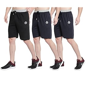 OORA Mens Plus Sizes Cotton Shorts M