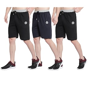 OORA Mens Plus Sizes Cotton Shorts M