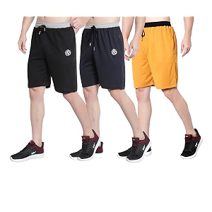 OORA Mens Plus Sizes Cotton Shorts M