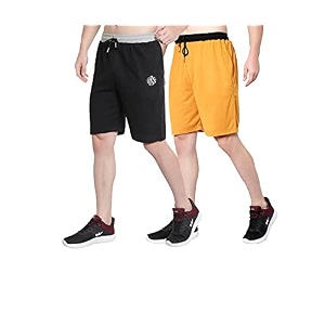 OORA Mens Plus Sizes Cotton Shorts M