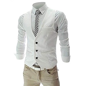 oora men39s viscose v-shape tuxedo style waist coat slim fit latest v neck half slim jacket formal casual stylish coat for wedding party office wear