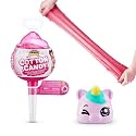ZURU Oosh Oosh Slime Oosh Cotton Candy Cuties Scented, Squishy, Stretchy Slime With Collectible Cutie Slow Rise Toy (Pink) By Zuru
