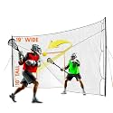 Open Goaaal Lacrosse Goal, Rebounder and Backstop Net, 6 x 6 ft Inside net