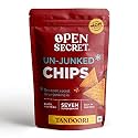 Open Secret Tandoori Chips (Pack of 16)| Baked, Not Fried| Tandoori Supergrain Flavour | Rich in Protein Less Fat | Healthy Diet Snack Pack