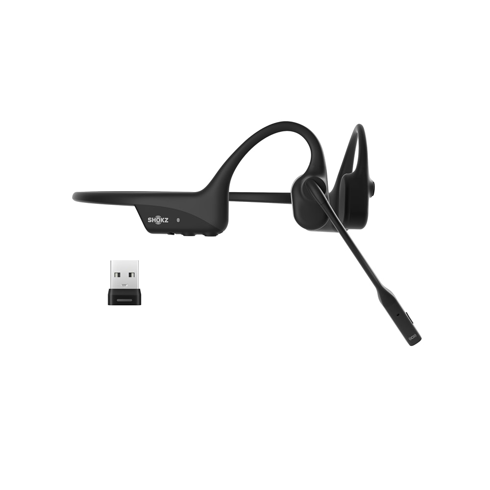 Computer Boom OpenComm2 UC 2025 Upgrade - Open-Ear Wireless Computer Headset with ...
