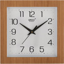 OPEXY Analog 28 cm X 28 cm Wall Clock (Orange, With Glass, Standard)