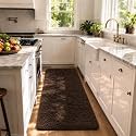 Ophanie 2x8 Runner Rug for Hallway,Upgrade Non-Slip Fluffy Soft Bedside Rugs,Bedroom Living Room Brown Shaggy Carpet for Kids Girls Boys Dorm Nursery Home Decor Aesthetic with Over 99 pcs Pile fibers