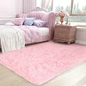 Ophanie Area Rugs for Bedroom Living Room, Color Pale Pink, Size 2' x 3', Shape Rectangular