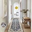 Ophanie Black Wool Area Rugs 2x6 for Bedroom Living Room, Fluffy Shag Fuzzy Carpet, Plush Shaggy Rug, Indoor Carpet for Kids Boys Dorm Home Decor Aesthetic, Nursery with 99 pcs Pile fibers