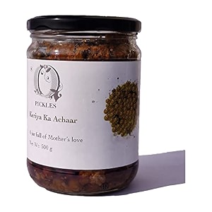 opickles keriya ka achaar homemade amp handmade traditional taste flavourful amp delicious tenti dela rajasthani pickle no added preservatives amp chemical free 500 gram pack