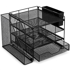 OPNICE Desk Organizer 4-Tier Desktop File Organizer