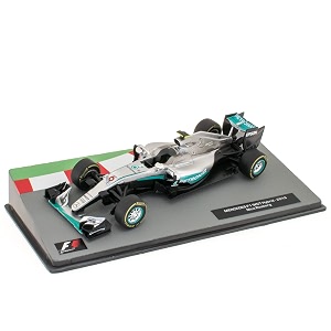 opo 10 - miniature car formula 1 143 compatible with mercedes f1 w07 hybrid - nico rosberg - 2016 - fd077