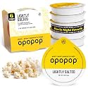 Opopop Microwave Popcorn Pop Cups - Lightly Salted 6-Pack, Non-GMO