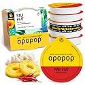 Opopop Microwave Popcorn Pop Cups - Maui Heat 6-Pack, Non-GMO