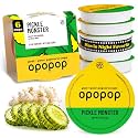 Opopop Microwave Popcorn Pop Cups - Pickle Monster 6-Pack, Non-GMO